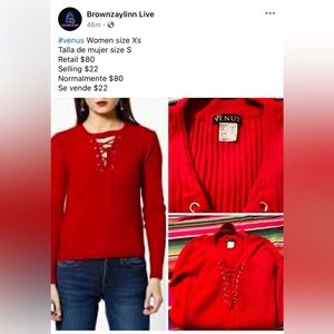 #venus Women size Xs 
Talla de mujer size Xs